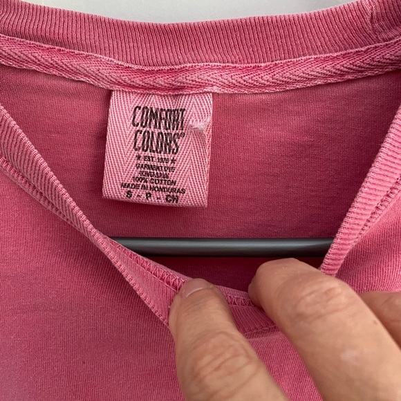 Hollywood Beach, FLORIDA Pink Tie Dye Long Sleeve - Picture 4 of 5